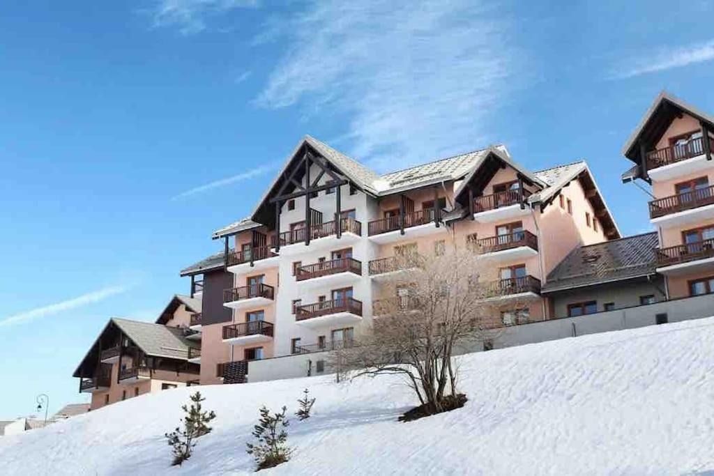 Lumiere Des Neiges - 6 Pers - 2 Sdb - 1 Terrasse - Pieds Des Pistes Apartment Valmeinier Bagian luar foto